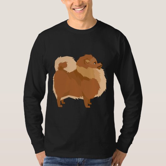 Pomeranian For Pomeranian Owner Lover Tシャツ (正面)
