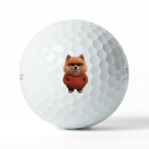 Pomeranian Golf Balls