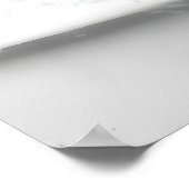 Pomeranian in Bubble Bath Print, Funny Dog ポスター (角)