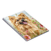 Pomeranian Journal – Dog Mom Notes ノートブック (右側)
