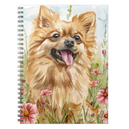 Pomeranian Journal – Dog Mom Notes ノートブック