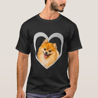 Pomeranian Zwergspitz Miniature Spitz Design Unise Tシャツ
