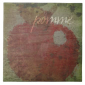 Pomme Apple タイル (正面)