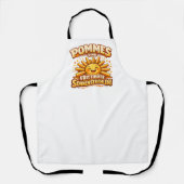 Pommes sind frittierte Sonnenstrahlen - エプロン (正面)