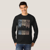 Pomona California Periodic Table Elements Pomona S Tシャツ (正面フル)