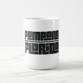 Pompano Beach - Florida コーヒーマグカップ (中央)