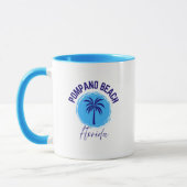 Pompano Beach Florida Coffee Mug マグカップ (左)