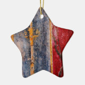 Pompeianの壁絵画 セラミックオーナメント (左)