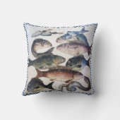 POMPEIIコレクション/魚の海 – 海のライフシーン クッション (裏面)