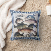 POMPEIIコレクション/魚の海 – 海のライフシーン クッション (ブランケット)