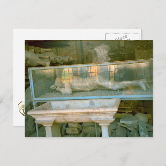 Pompeii、常駐70CE ポストカード (正面/裏面)