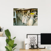 Pompeii, Roman amphorae ポスター (ホームオフィス)