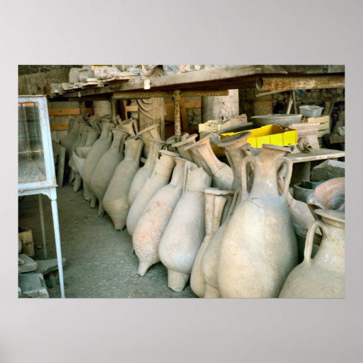 Pompeii, Roman amphorae ポスター (正面)