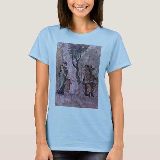 Pompejanischer Maler著罰のAmor Um 25ボルト Tシャツ (正面)