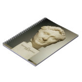 Pompey (紀元前の106-48紀元前に)のバストc.60 (大理石) ノートブック (左側)