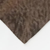 POMSKI (Pomeranian & Huskie mix) フリースブランケット (角)