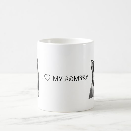 Pomskyのマグ コーヒーマグカップ (中央)