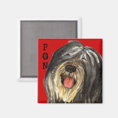 PONカラーブロック マグネット (正面/裏面)