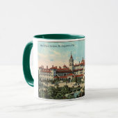 ponce deレオンのホテルの1910年の郵便はがきのマグ マグカップ (正面左)