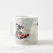 Ponce Deレオンの歴史的マグ コーヒーマグカップ (正面左)