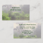 Pondサービス 名刺 (正面/裏面)