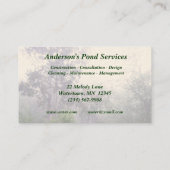 Pondサービス 名刺 (裏面)