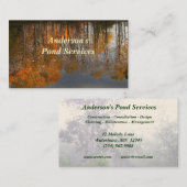 Pondサービス 名刺 (正面/裏面)