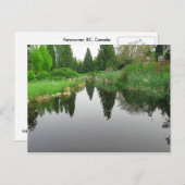 Pond at Vancouver、BCポストカード ポストカード (正面/裏面)