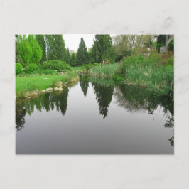 Pond at Vancouver、BCポストカード ポストカード