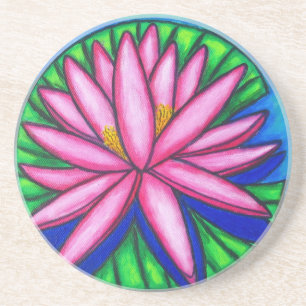 Pond Gem Coaster #2 by Lisa Lorenz コースター