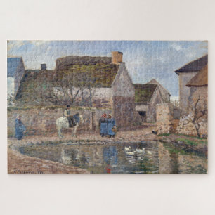 Pond in Ennery (1874) by Camille Pissarro ジグソーパズル