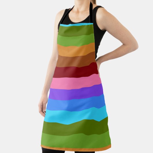 Pond Life Candy Stripe CC エプロン (インサイチュ)