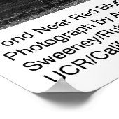 Pond Near Red Bluff by Ansel Adams ポスター (角)