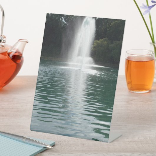 Pond Photo 台座サイン (インサイチュ)