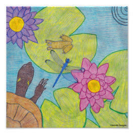 Pond Scene – フォトプリント フォトプリント