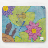 Pond Scene (独身の) – マウスパッド (正面)