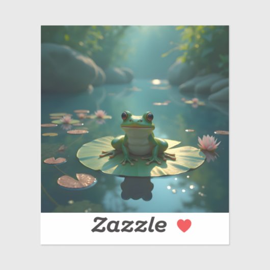 Pond Sentinel - Square Vinyl シール (シート)