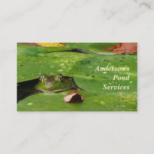 Pond Services 名刺