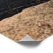 Pond Waterscape Sunset Photo Poster ポスター (角)