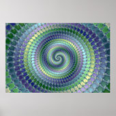 Pondering – フラクタル ポスター (正面)