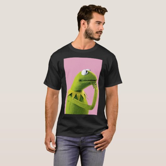 Pondering Kermit Classic T-Shirt Tシャツ (正面フル)