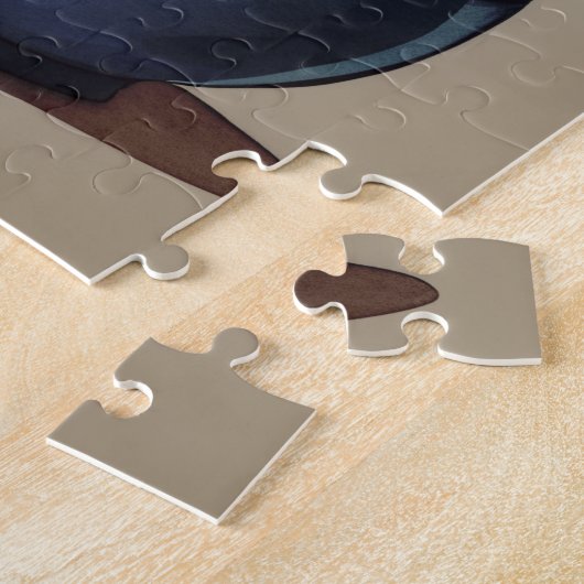 Pondering little Bulldog ジグソーパズル (側面)