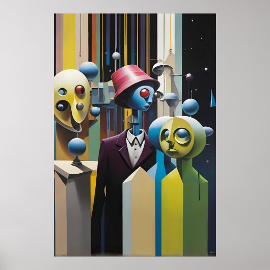 Ponderland Kenゲージでプレビューサイケデリック ポスター (正面)