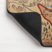 PONDEROSAの地図のマウスパッド マウスパッド (コーナー)