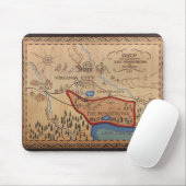 PONDEROSAの地図のマウスパッド マウスパッド (マウス)