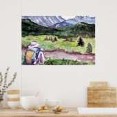 PONDEROSA PLAINS BY HARRIET DAVIDSOHN – アーティスト ポスター (キッチン)