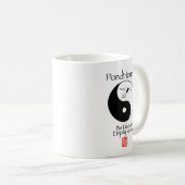 PondhHouseの道場からの空の容器のマグのようであって下さい コーヒーマグカップ (正面右)