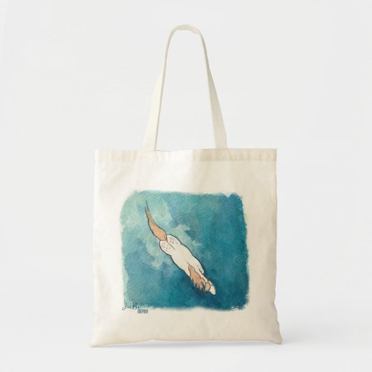 Poney nage Sac fourre-tout トートバッグ (正面)