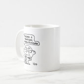 Póngase a trabajar コーヒーマグカップ (正面左)