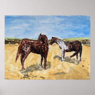 Ponies of Assateague Island ポスター